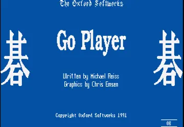 Go Player screen shot title